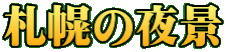 札幌の夜景